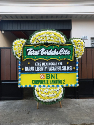 Papan Bunga Duka di Gunungguruh
