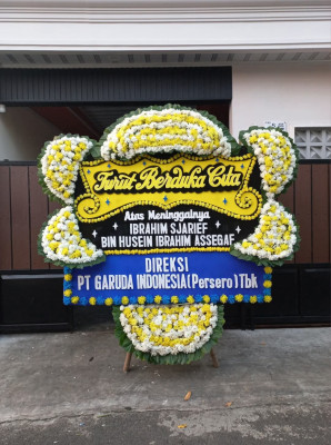 Papan Bunga Duka di Gunungguruh