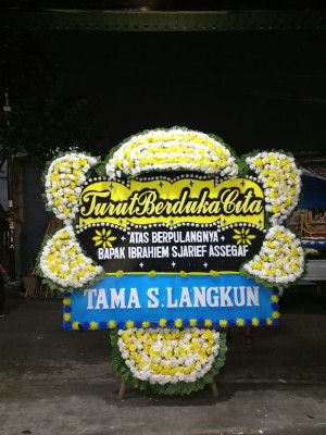 Papan Bunga Duka di Gunungguruh
